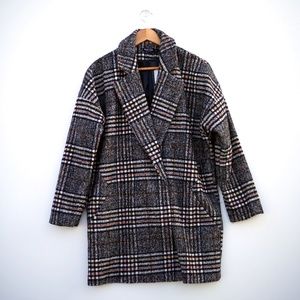 Plaid Oversized Coat